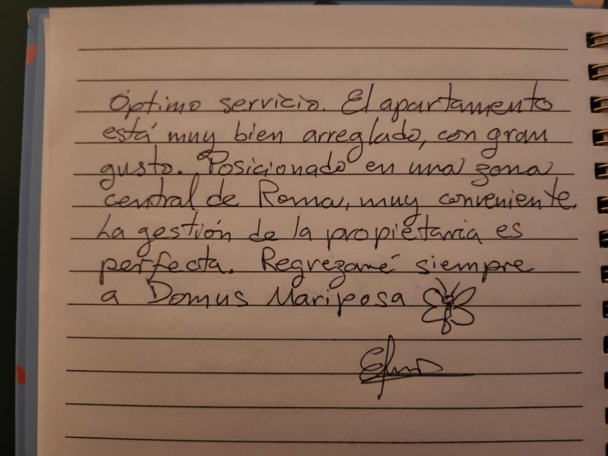 Appartement Domus Mariposa à Rome Extérieur photo