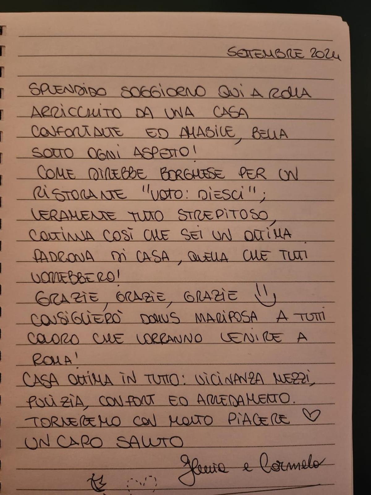 Appartement Domus Mariposa à Rome Extérieur photo